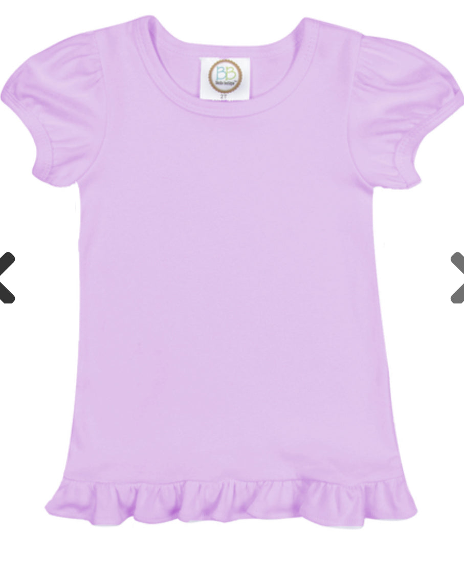 Back to School Embroidered Letter Tee