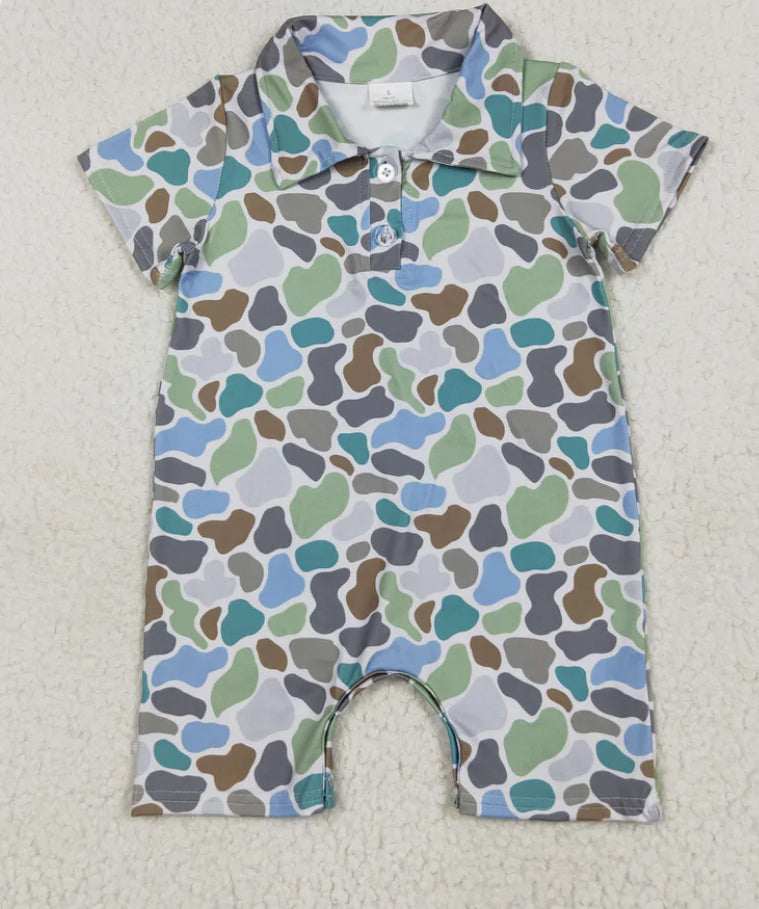 Camo Romper