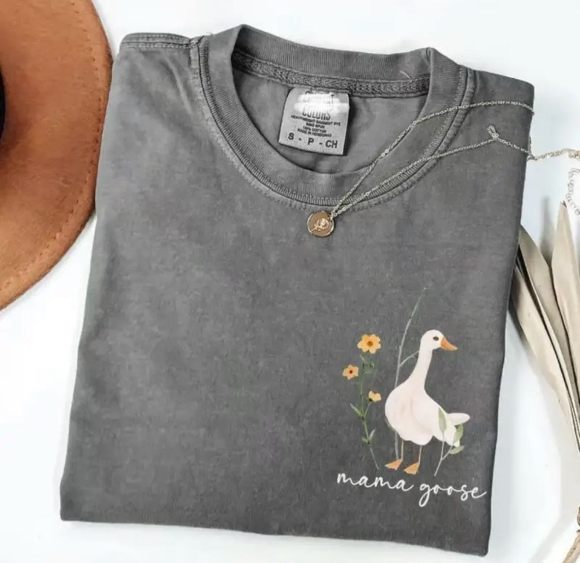 Mama Goose Mineral Wash Tee