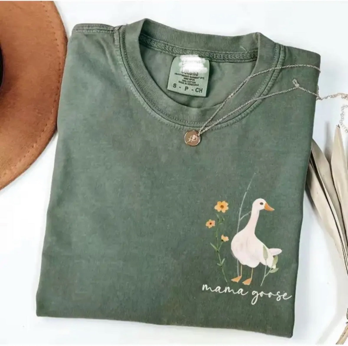 Mama Goose Mineral Wash Tee