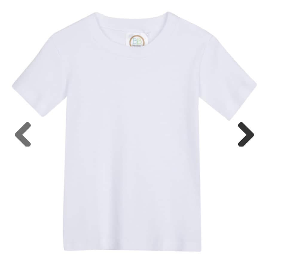 Back to School Embroidered Letter Tee