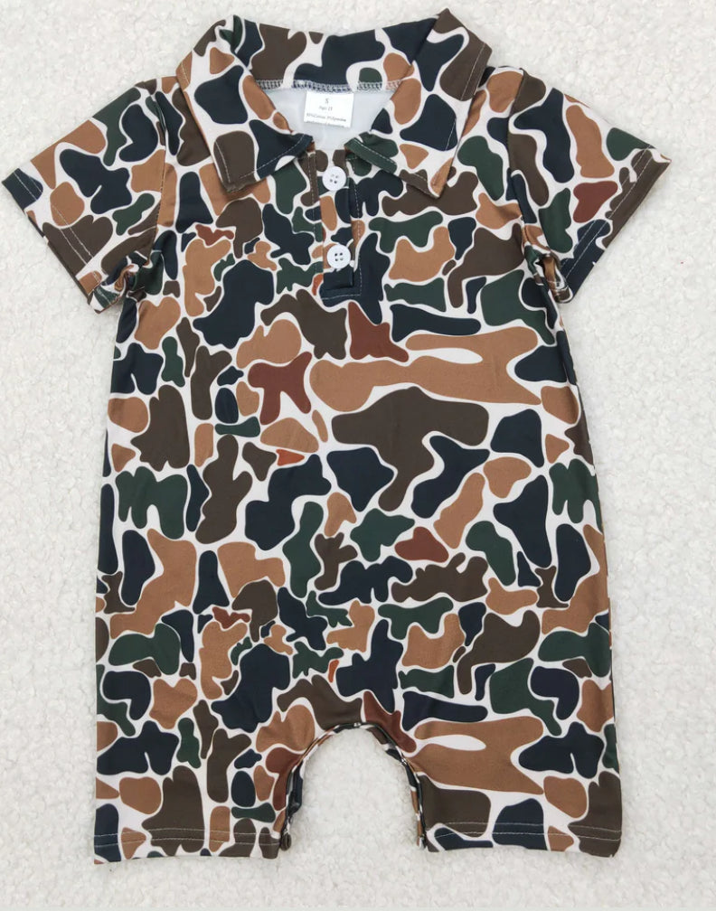 Camo Romper