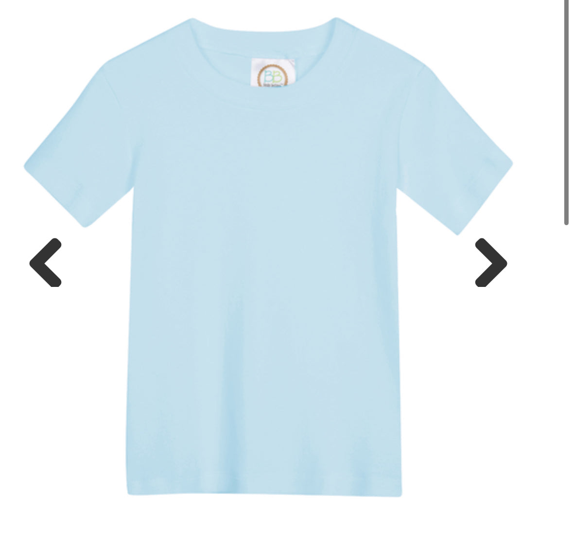 Back to School Embroidered Letter Tee