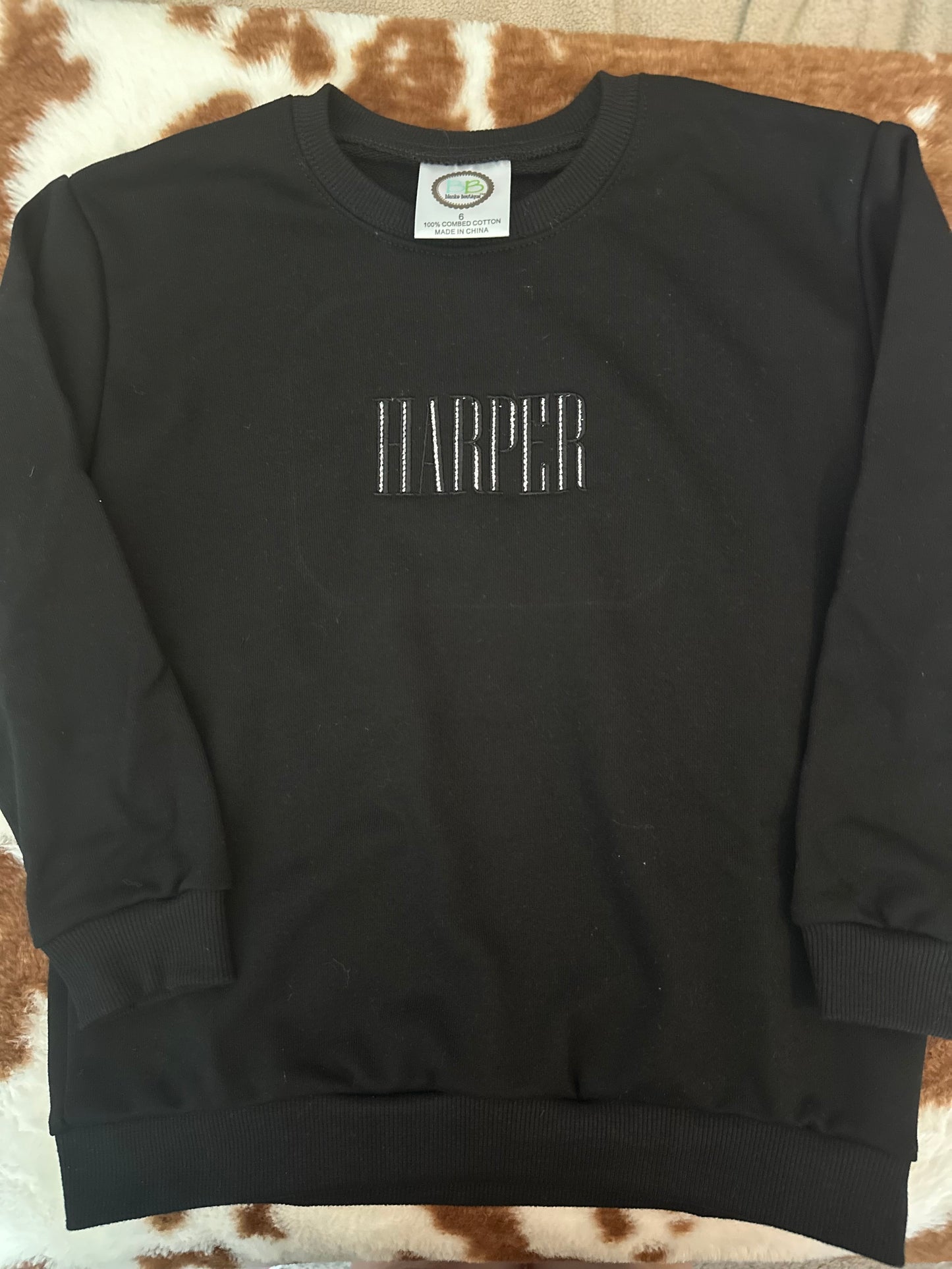 Embroidered Sweatshirts
