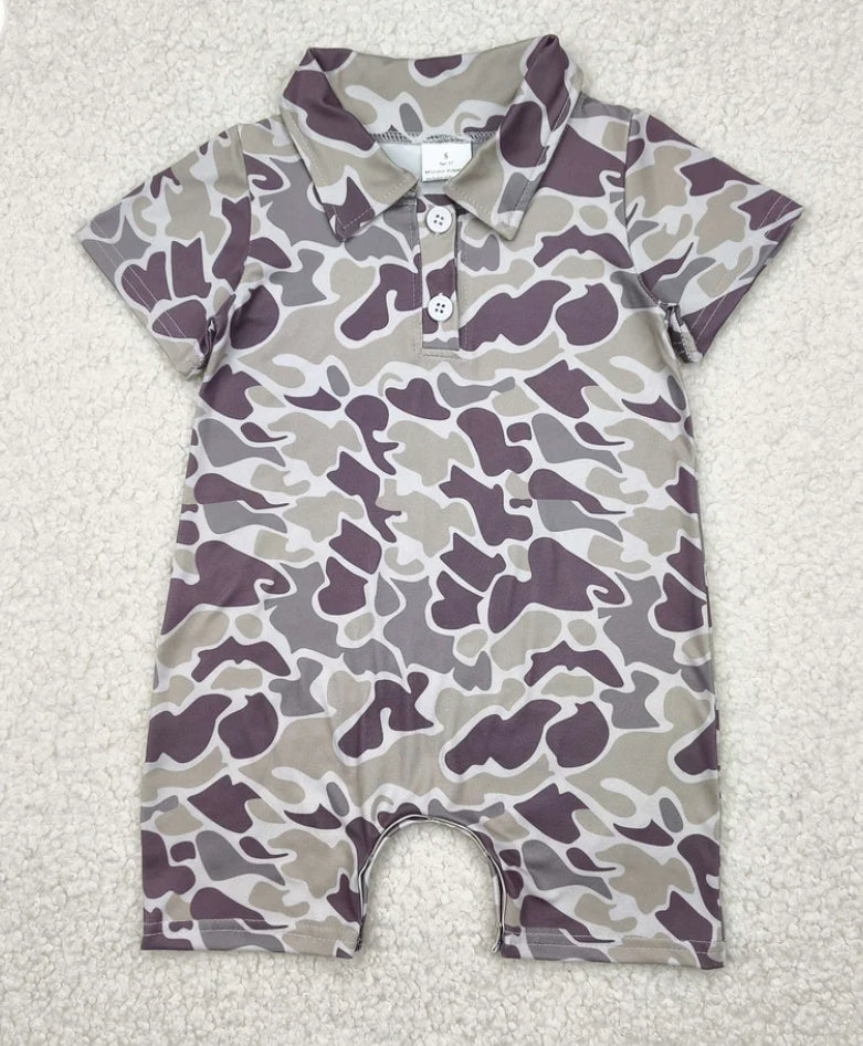 Camo Romper