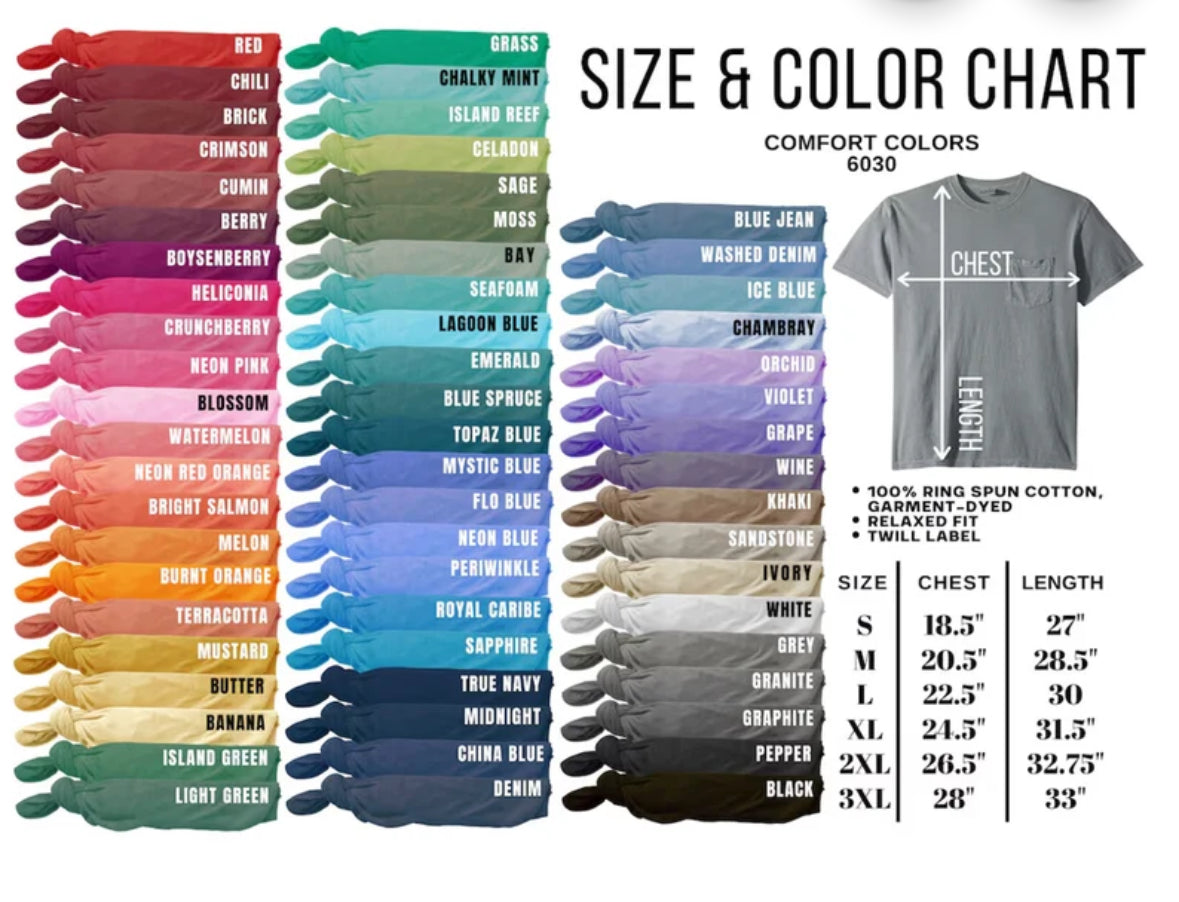 Custom Baseball Number Pocket Tees