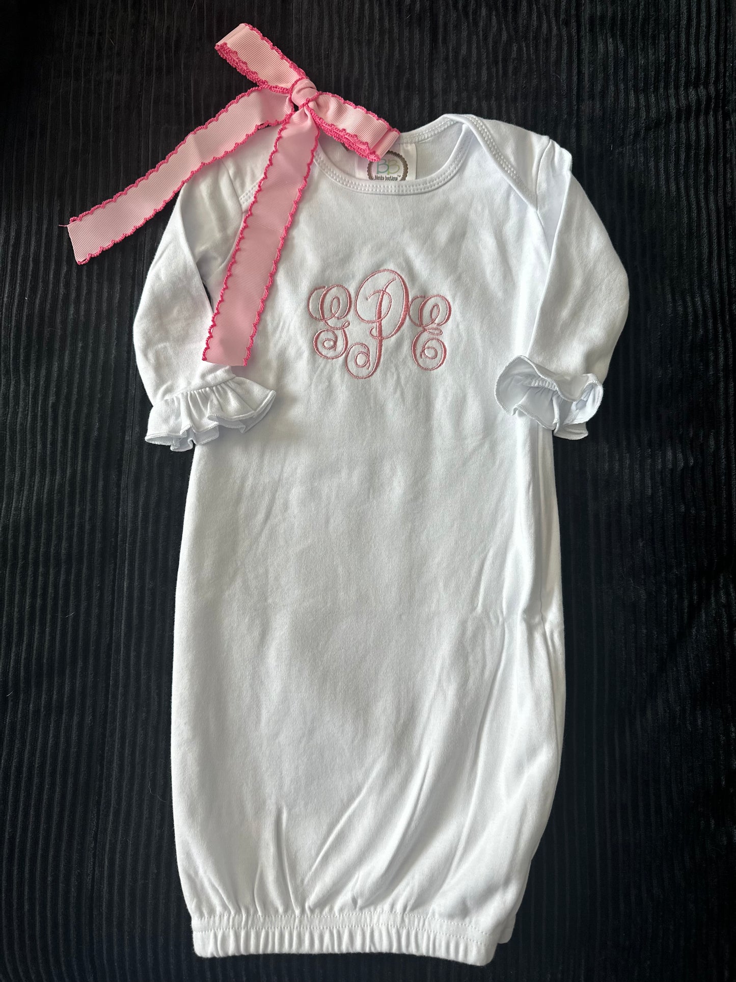 Embroidered Newborn Gowns