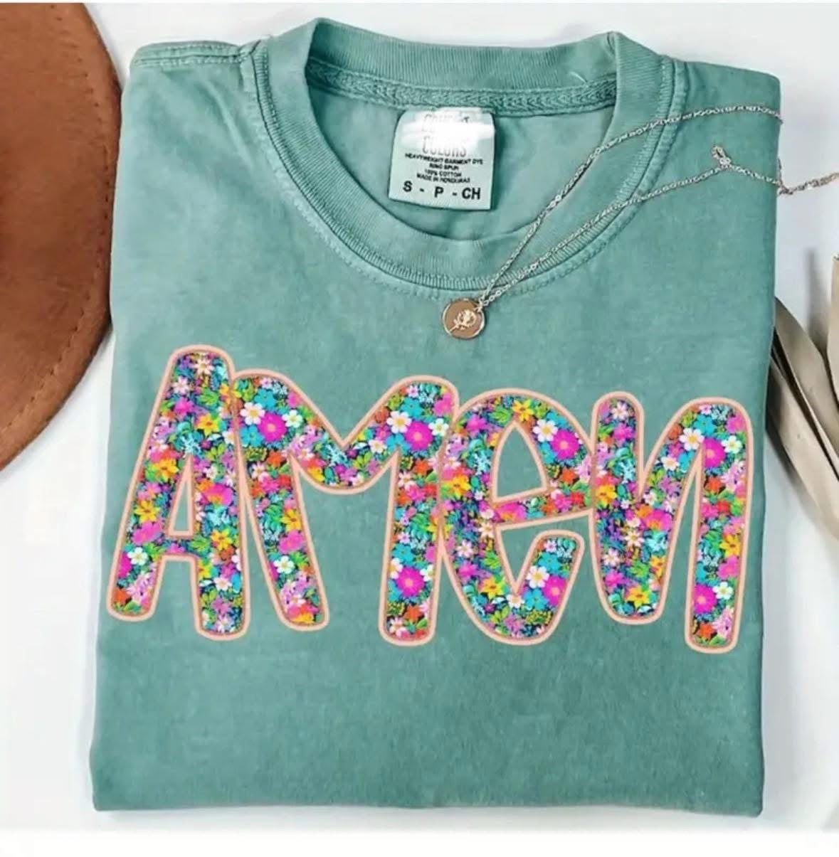 Floral Amen Tee ✝️
