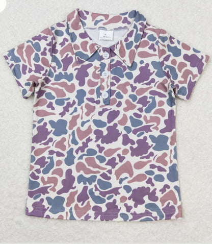 Boy’s Camo Polo