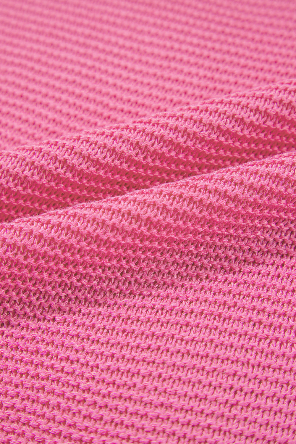 Jet Stream Solid Color Side Slits Sweater Tee