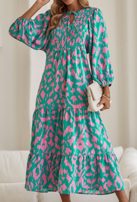 Smocked Maxi Dress