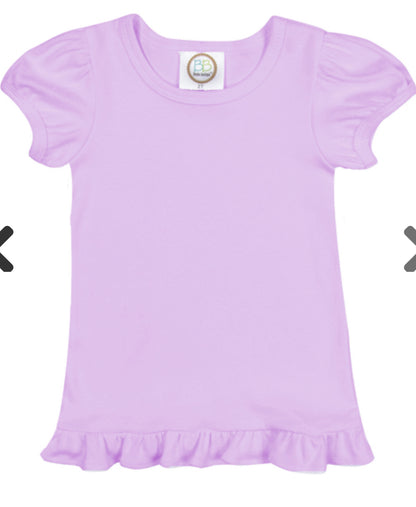 Back to School Embroidered Letter Tee