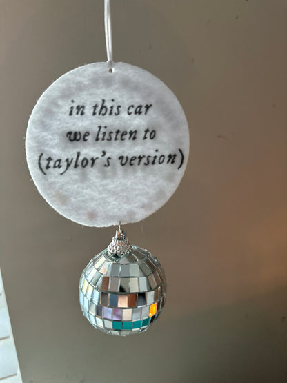 Music Inspired-Handmade-Car Air Freshener