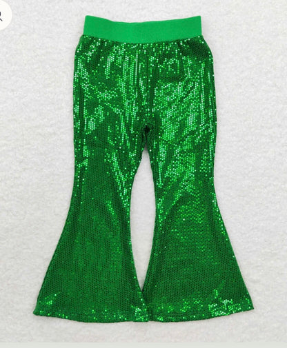 Sequin Flare Pants