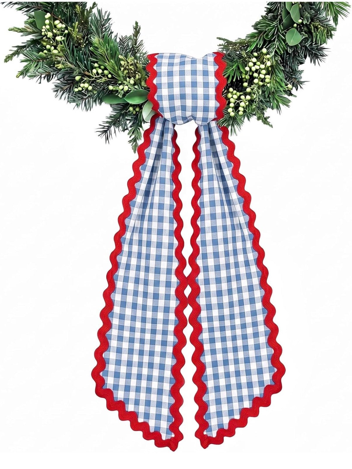 Custom Embroidered Wreath Sash