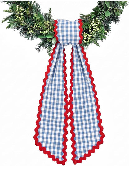 Custom Embroidered Wreath Sash