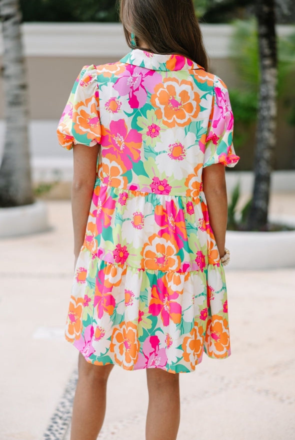 Floral Babydoll Dress