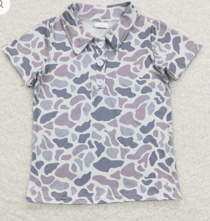 Boy’s Camo Polo