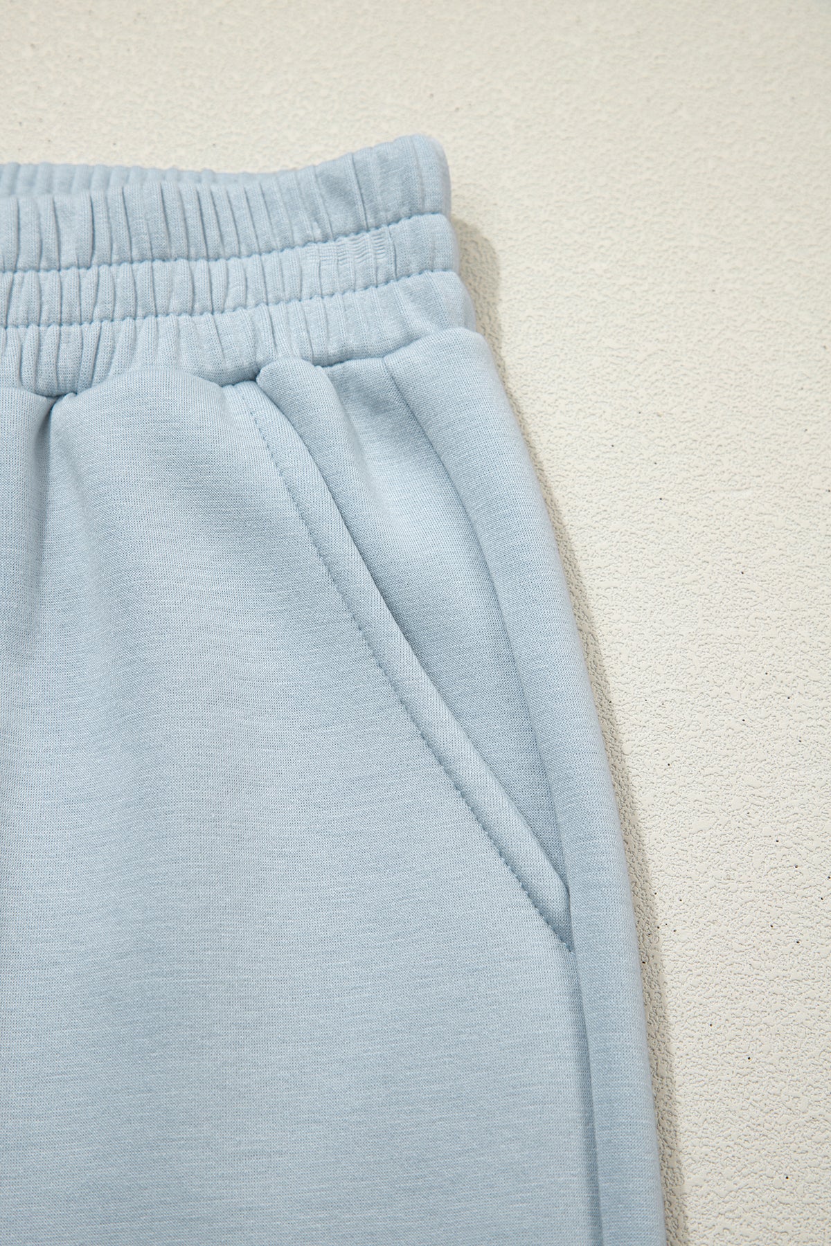 Gray Half Zip Polo Tee Casual Pant Set