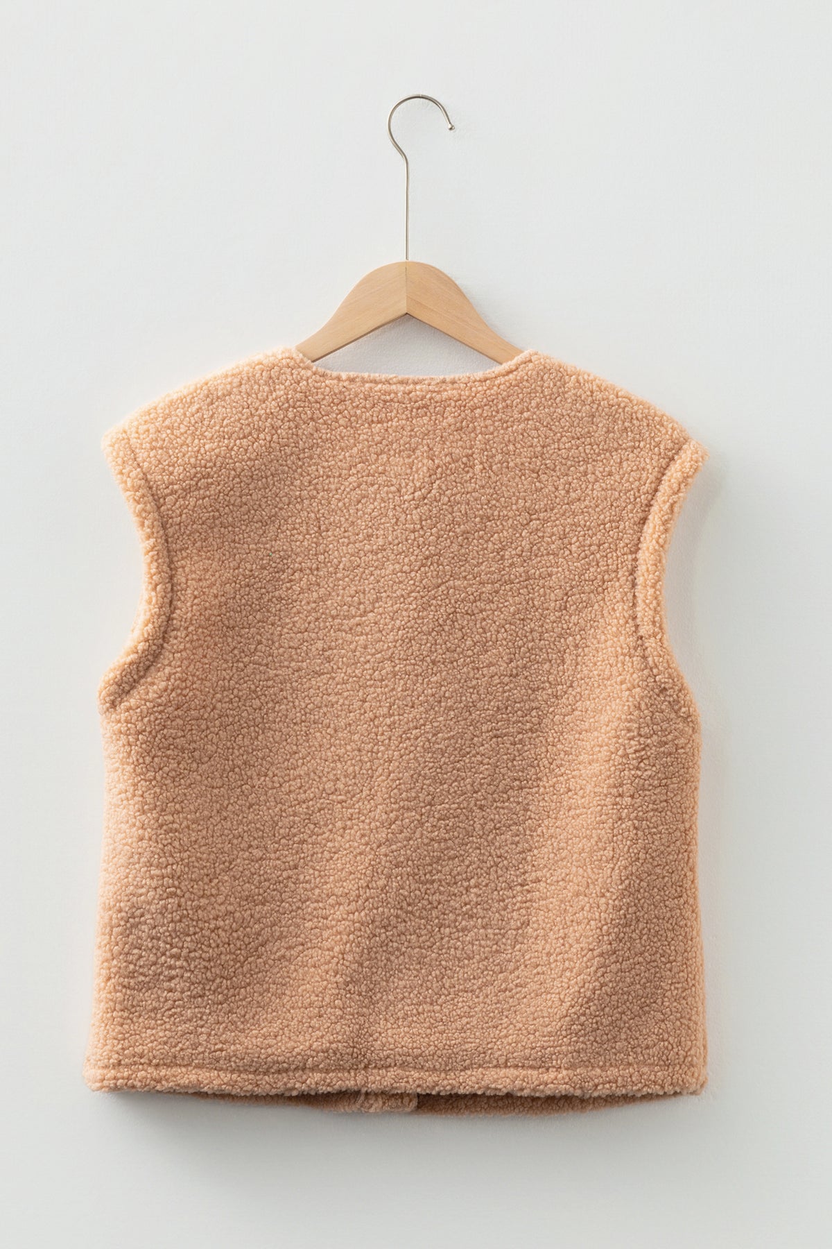 Fuzzy Pocket Vest