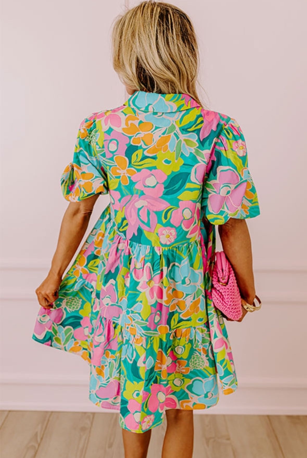 Floral Babydoll Dress