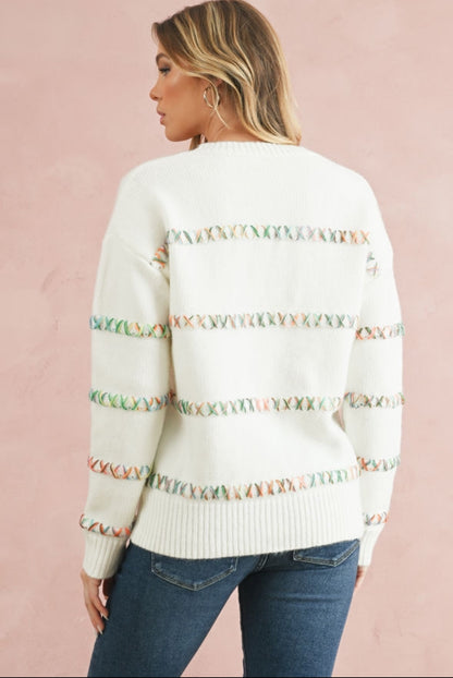 Cross Stitch Sweater