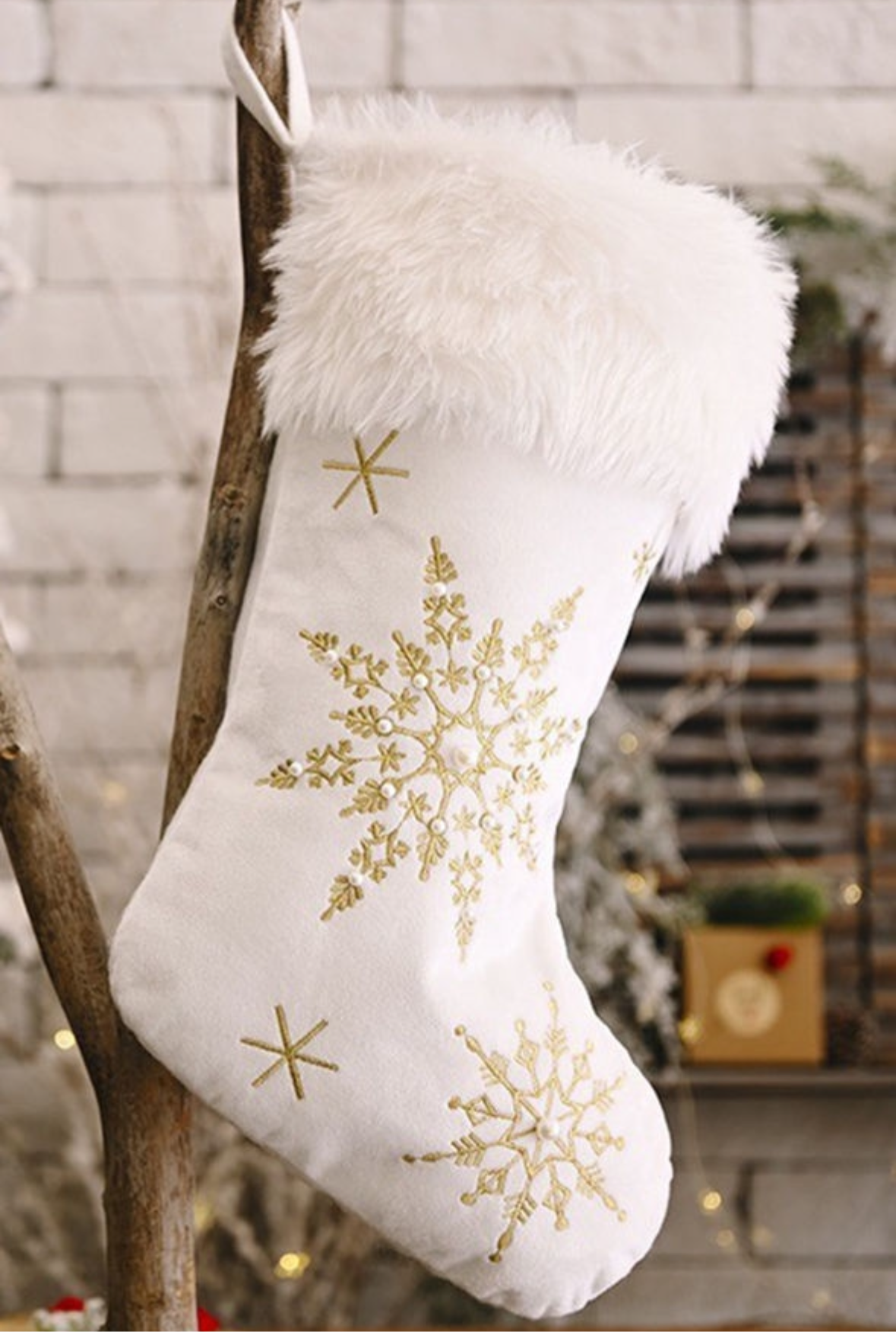 Embroidered Christmas Stockings