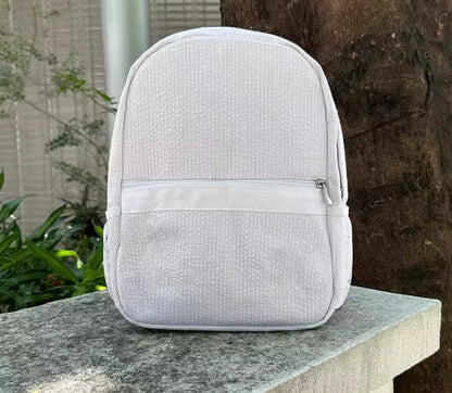 Seersucker Toddler Backpack