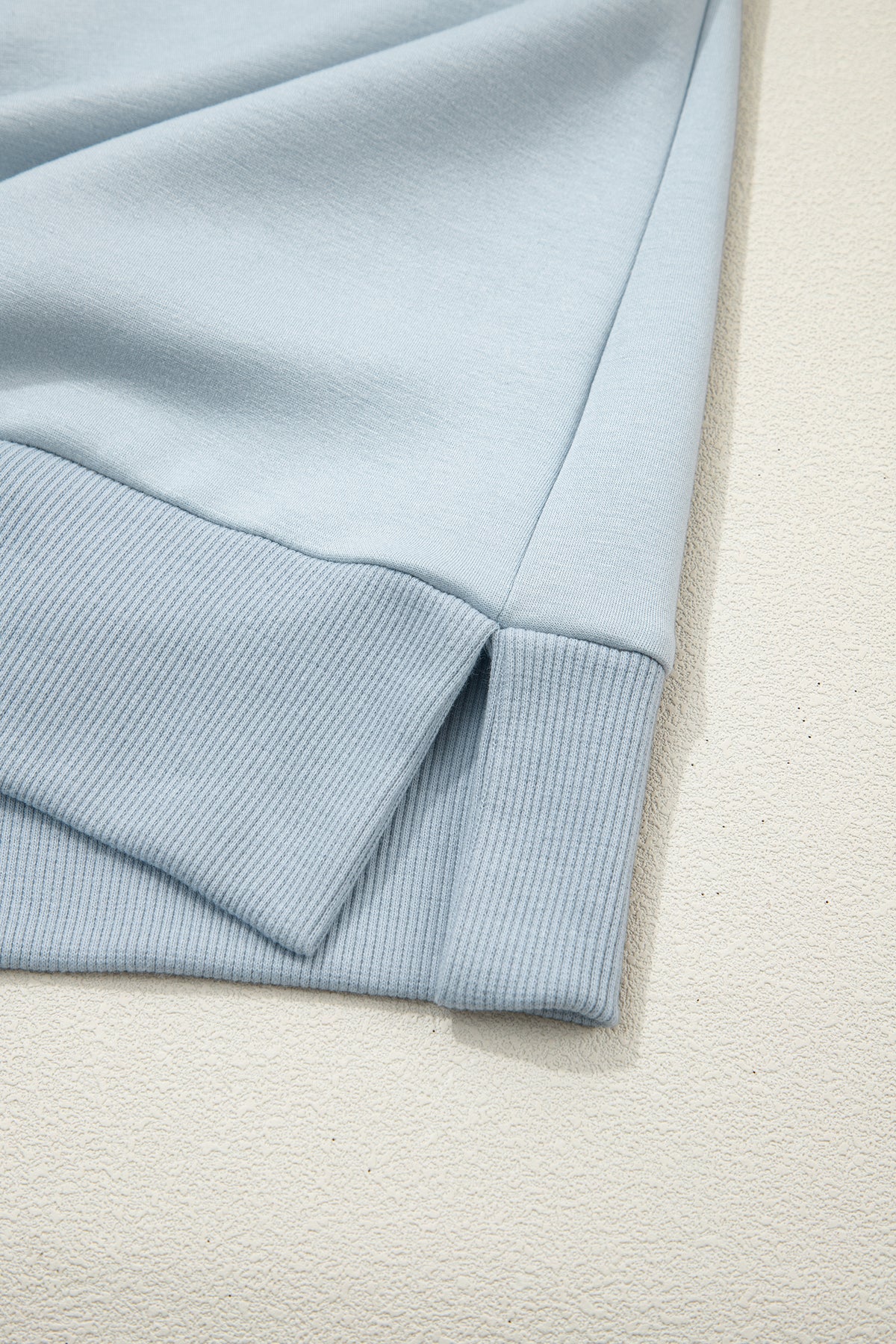Gray Half Zip Polo Tee Casual Pant Set