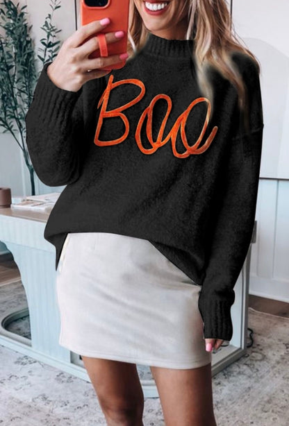 Boo Knit Sweater