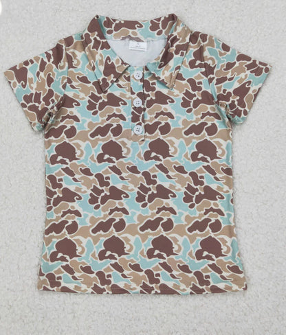 Boy’s Camo Polo