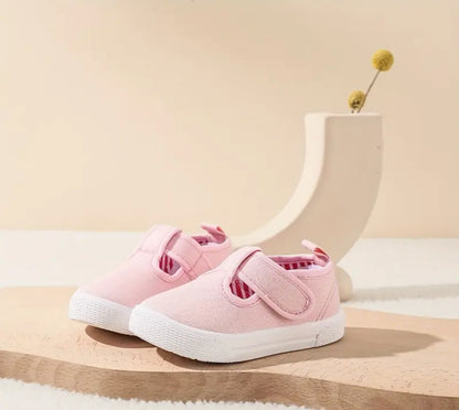 T-Strap Canvas Toddler Shoes