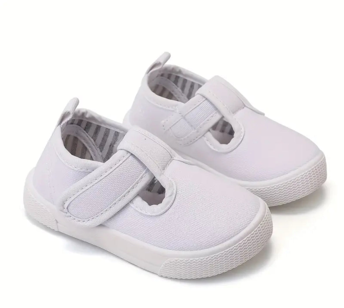 T-Strap Canvas Toddler Shoes