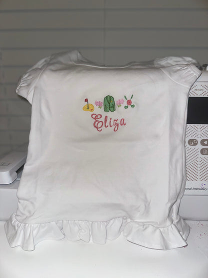 Embroidered Masters Trio