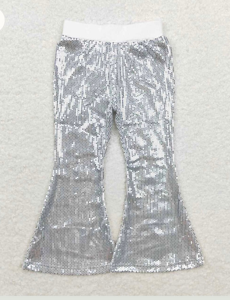 Sequin Flare Pants