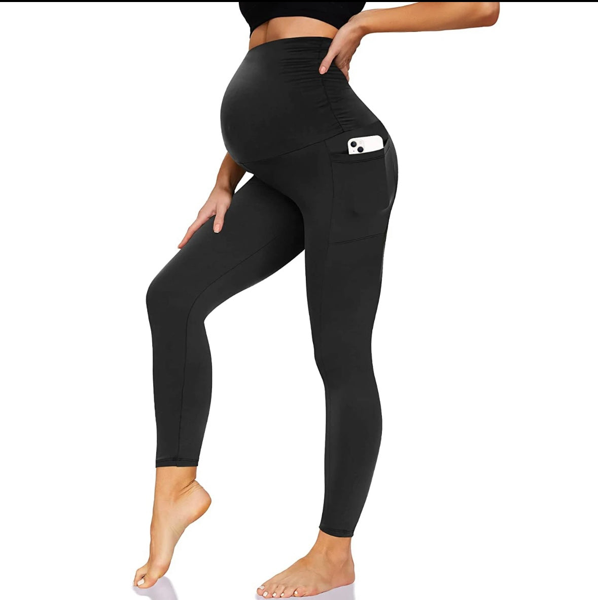 Maternity Leggings with Pockets