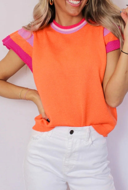 Bright Knit Top