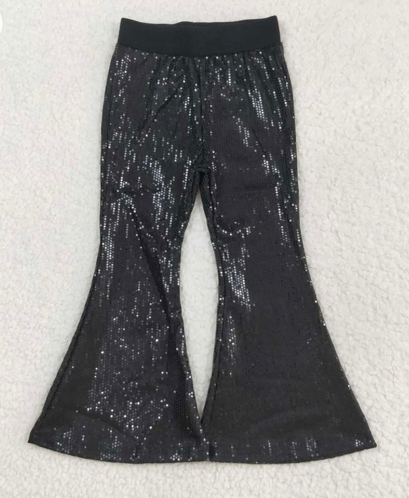 Sequin Flare Pants