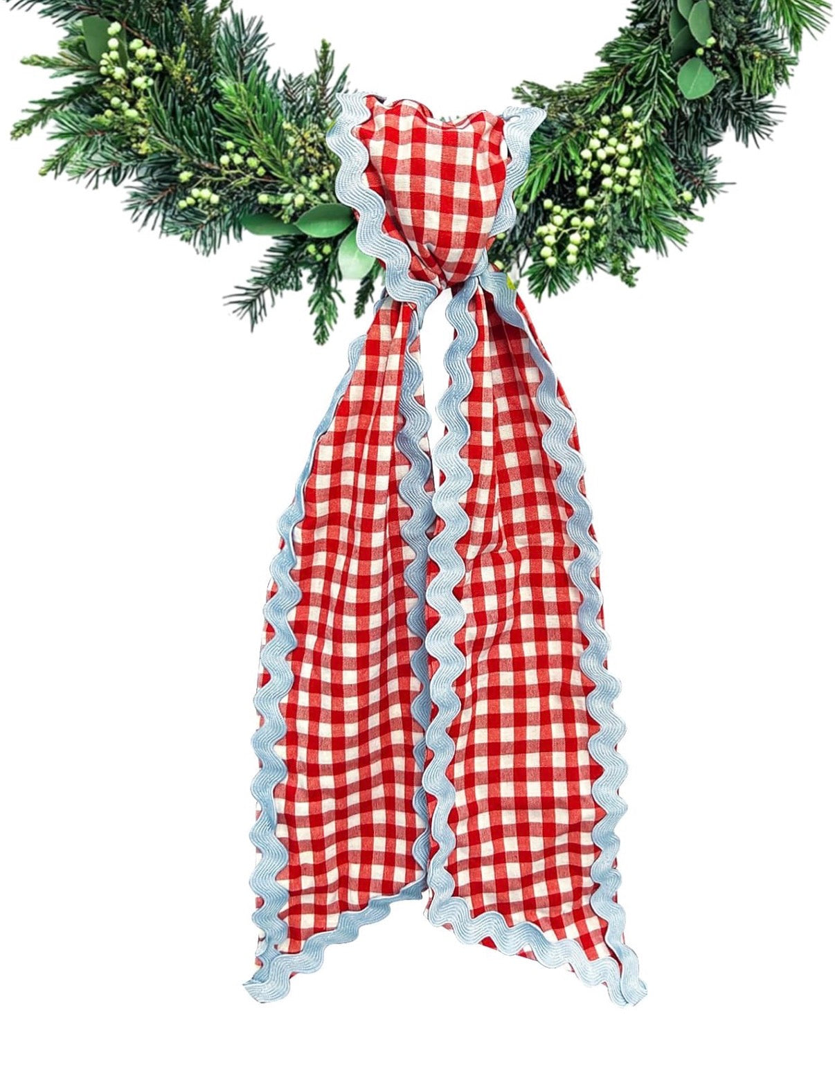 Custom Embroidered Wreath Sash