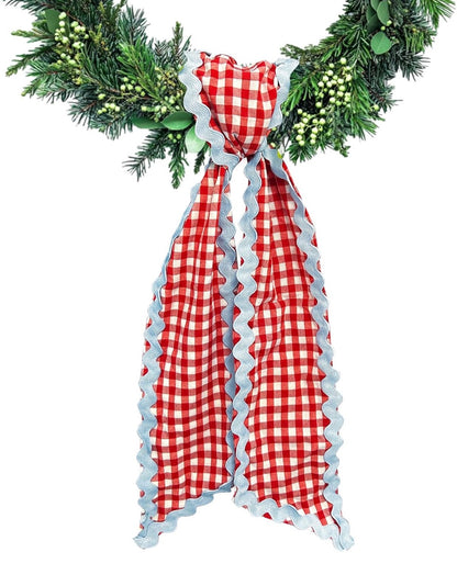 Custom Embroidered Wreath Sash