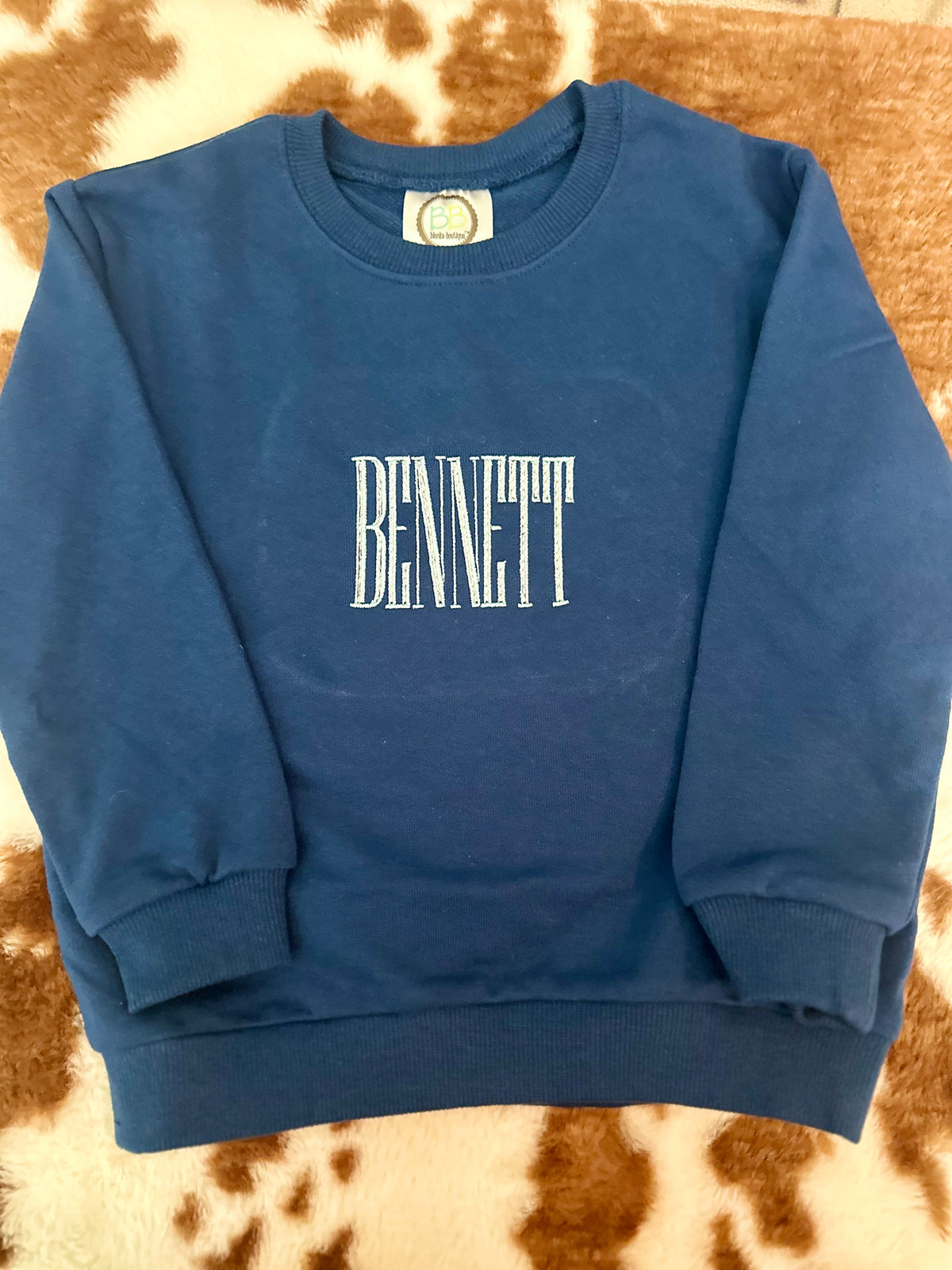 Personalized Name Bubble/Sweatshirt