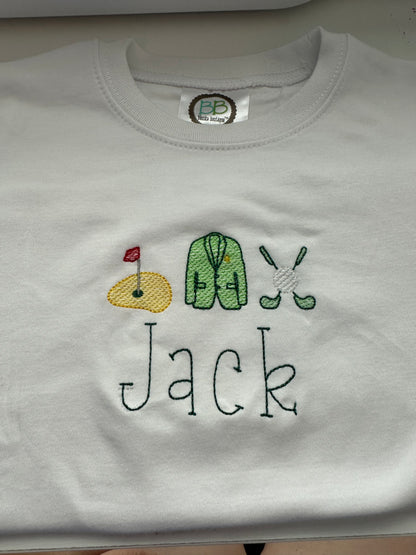 Embroidered Masters Trio