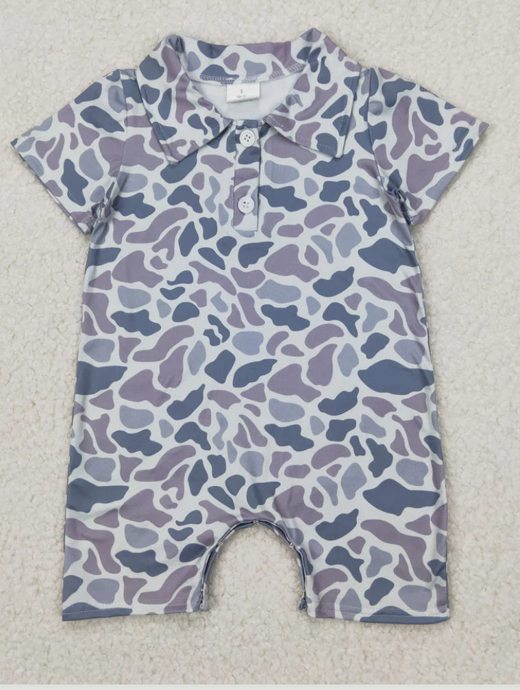 Camo Romper