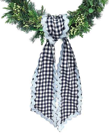 Custom Embroidered Wreath Sash
