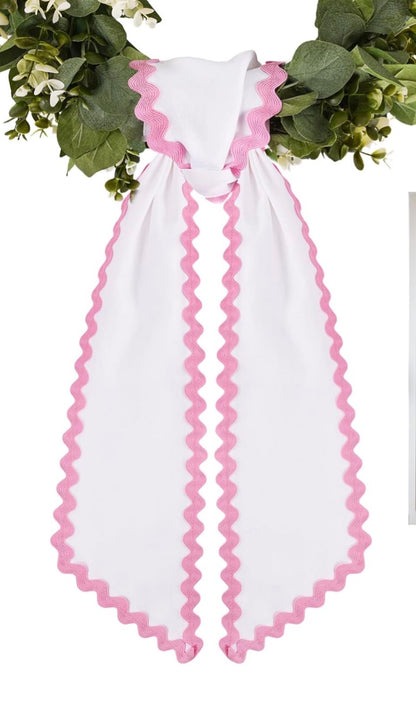 Custom Embroidered Wreath Sash