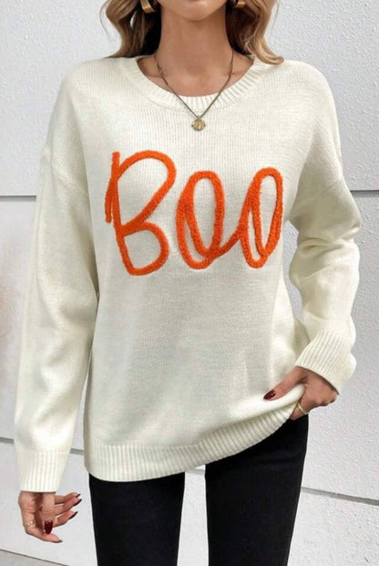 Boo Knit Sweater