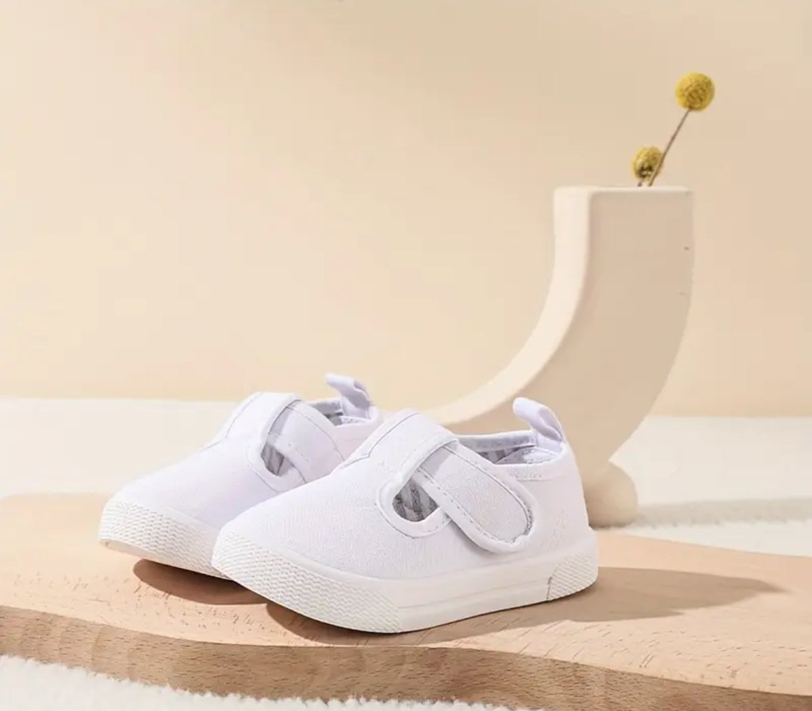 T-Strap Canvas Toddler Shoes