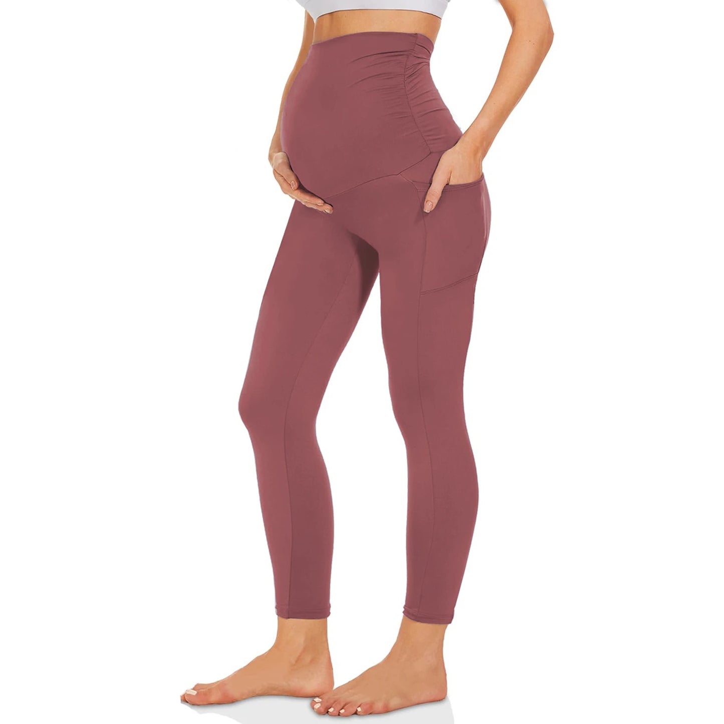 Maternity Leggings with Pockets