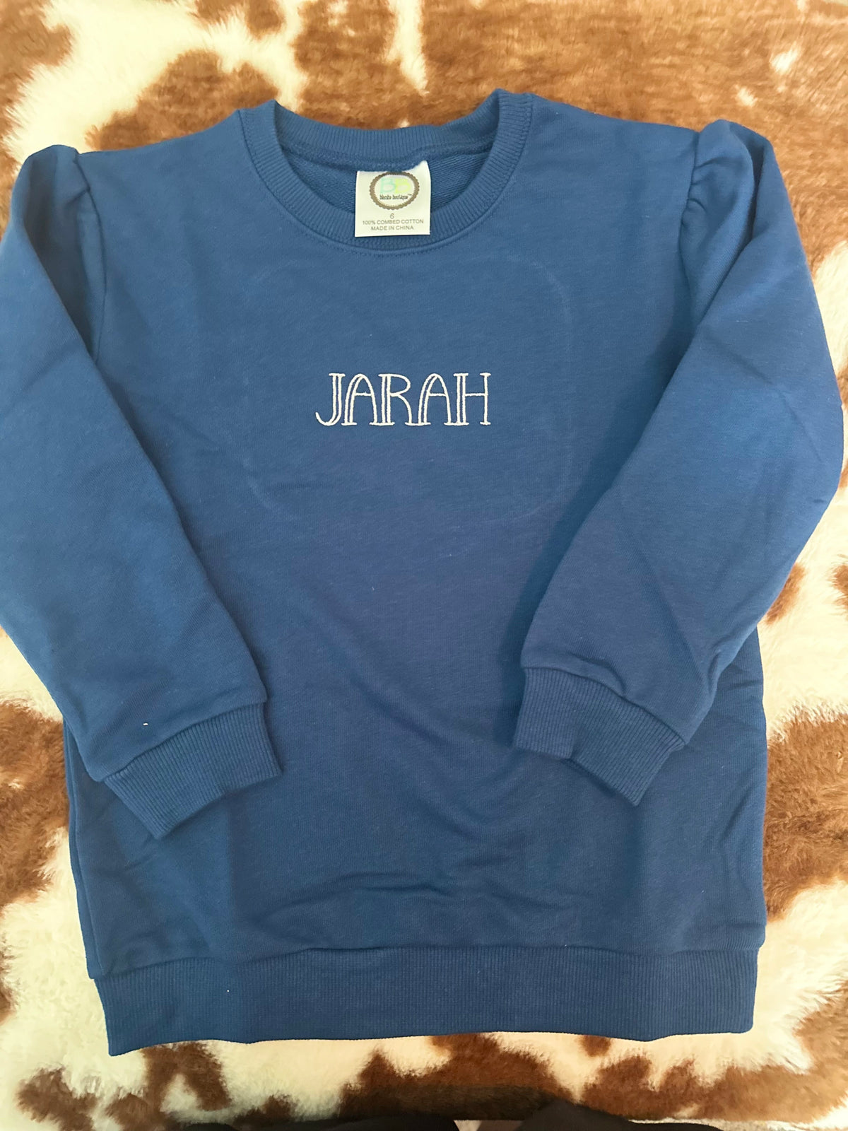 Personalized Name Bubble/Sweatshirt