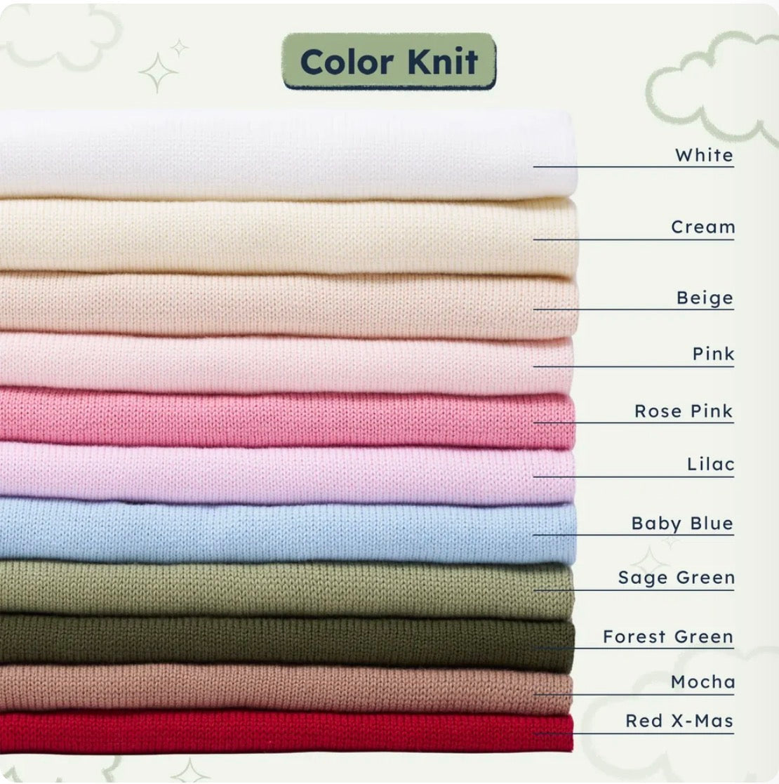 Rollneck Embroidered Sweaters